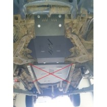 Protection sous moteur et de la radiateur Suzuki X90