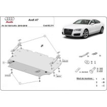 Protection sous moteur et de la radiateur Audi A7