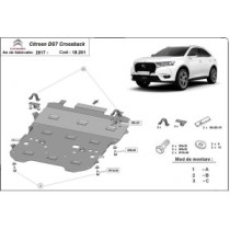Protection sous moteur et de la boîte de vitesse Citroen DS7 Crossback