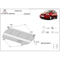 Protection sous moteur et de la boîte de vitesse Citroen C3