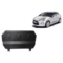 Protection sous moteur et de la boîte de vitesse Citroen DS3