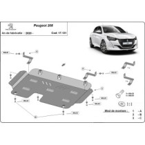 Protection sous moteur et de la boîte de vitesse Peugeot 208