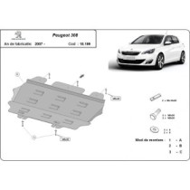 Protection sous moteur et de la boîte de vitesse Peugeot 308