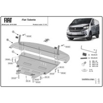 Protection sous moteur et de la boîte de vitesse Fiat Talento