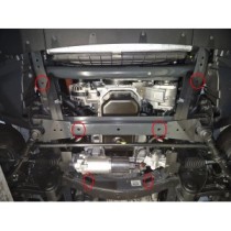 Protection sous moteur et de la boîte de vitesse Iveco Daily 6