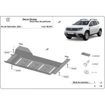 Protection de DPF Dacia Duster
