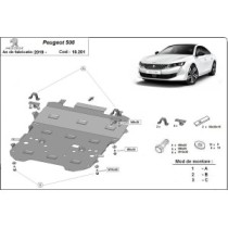 Protection sous moteur et de la boîte de vitesse Peugeot 508