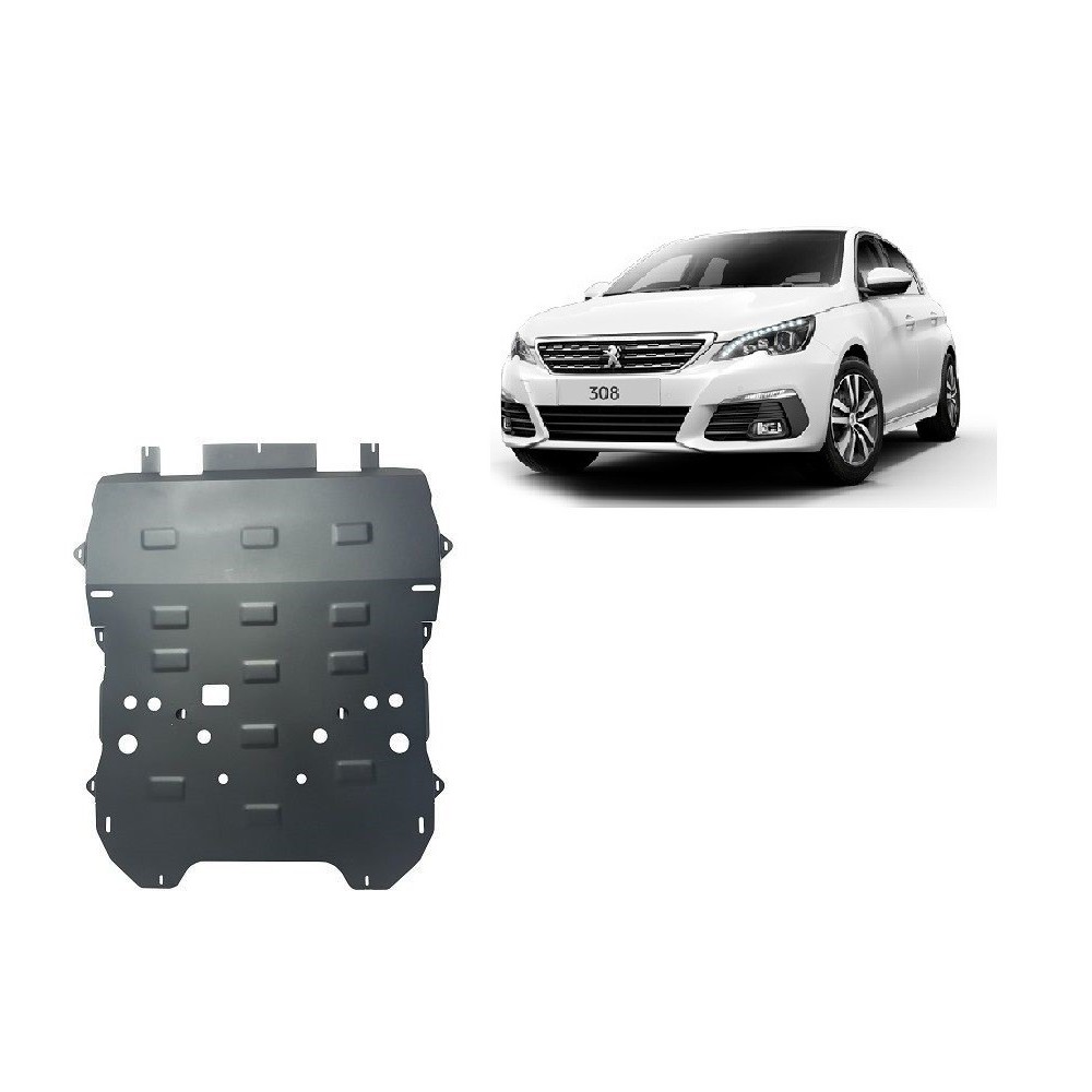 Protection sous moteur et de la boîte de vitesse Peugeot 308