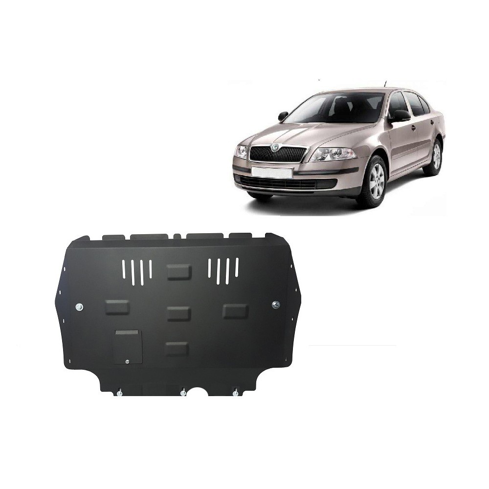 Protection sous moteur et de la boîte de vitesse Skoda Octavia 2