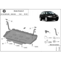 Protection sous moteur et de la boîte de vitesse Skoda Octavia 2
