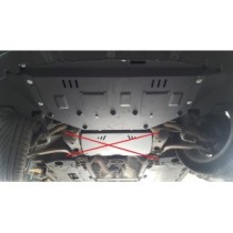 Protection sous moteur et de la radiateur Audi A4 B7 All Road