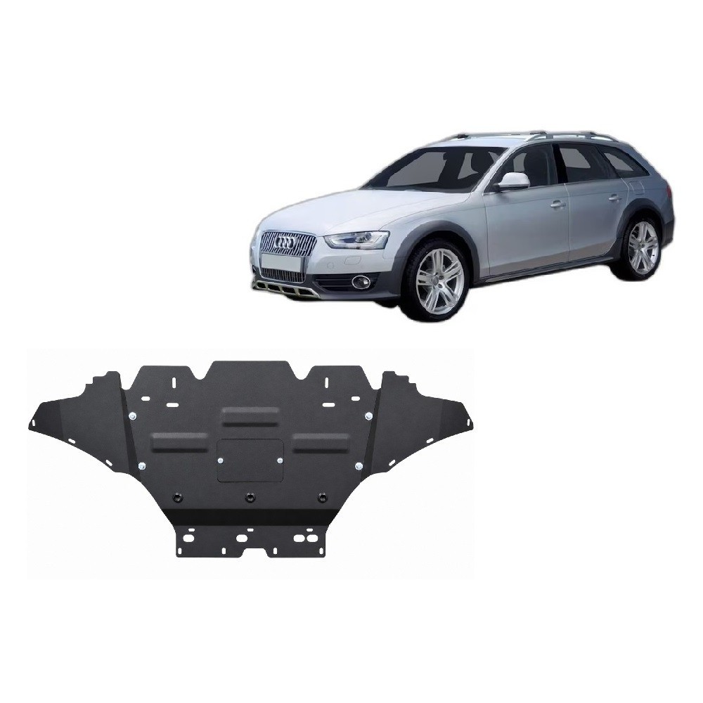 Protection sous moteur et de la radiateur Audi A4 B8 All Road diesel