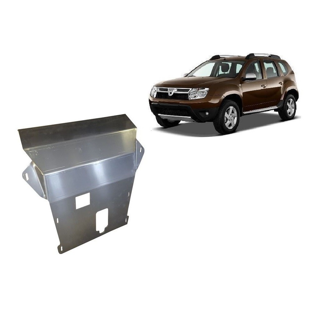 Aluminium protection sous moteur et de la boîte de vitesse Dacia Duster