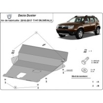 Aluminium protection sous moteur et de la boîte de vitesse Dacia Duster