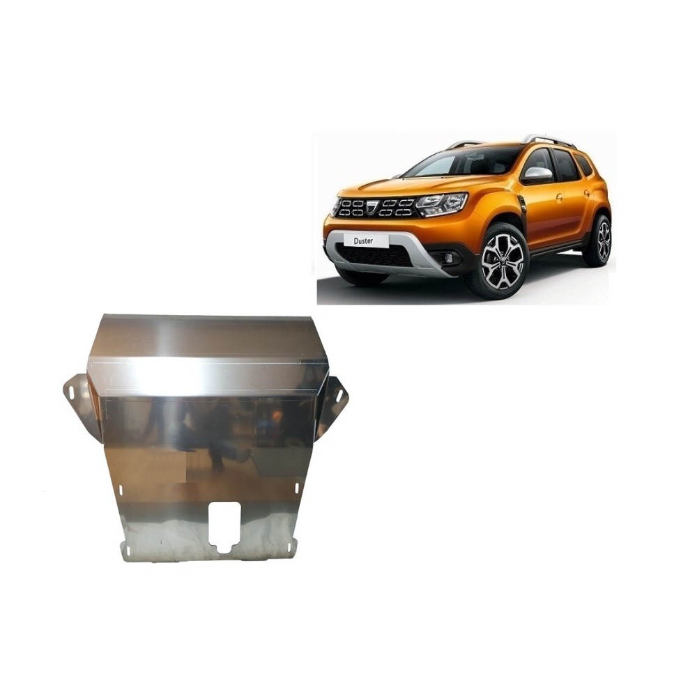 Aluminium protection sous moteur et de la boîte de vitesse Dacia Duster