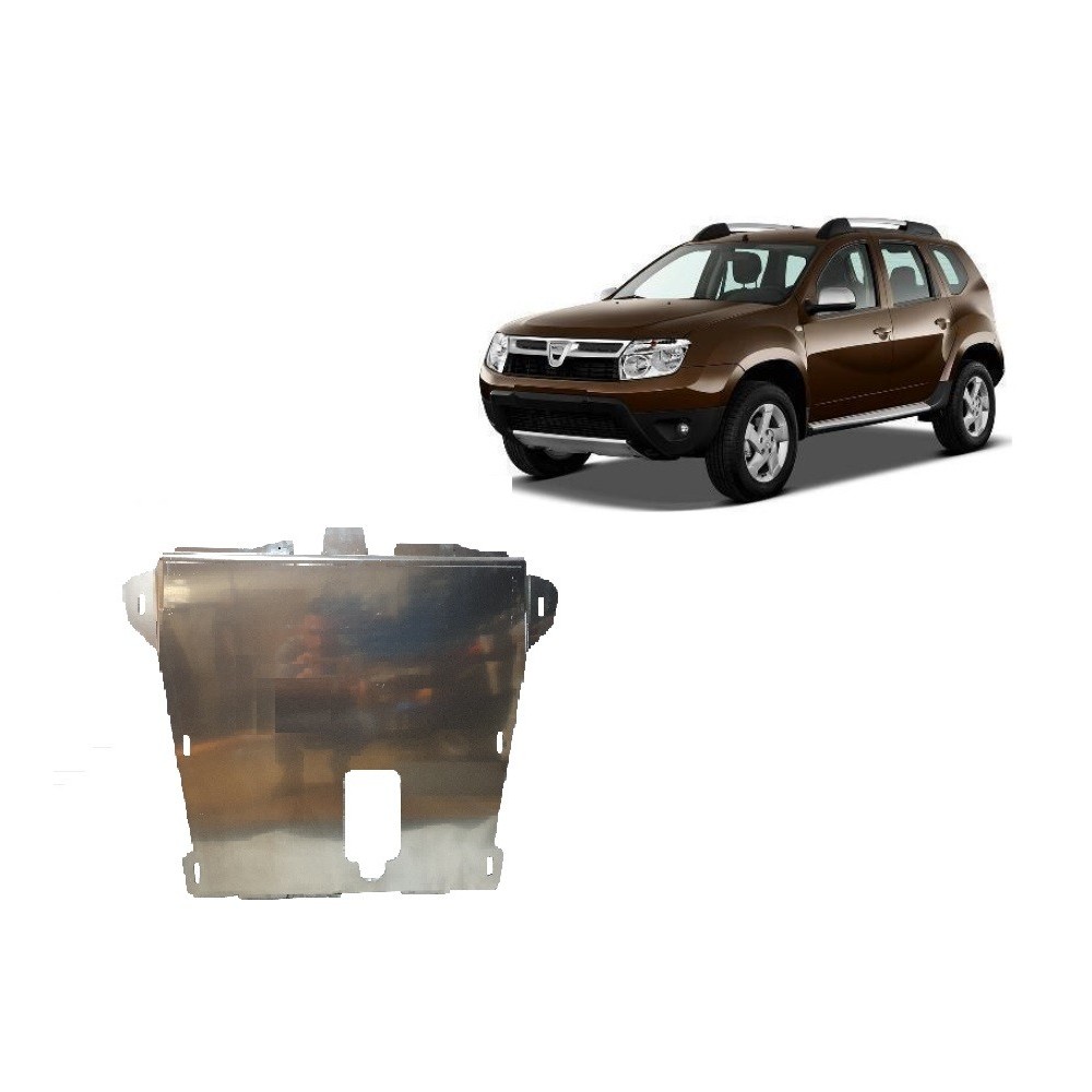 Aluminium protection sous moteur et de la boîte de vitesse Dacia Duster