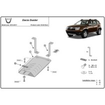 Aluminium protection du différentiel Dacia Duster 4x4
