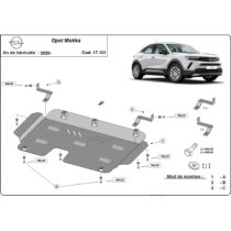 Protection sous moteur et de la boîte de vitesse Opel Mokka B