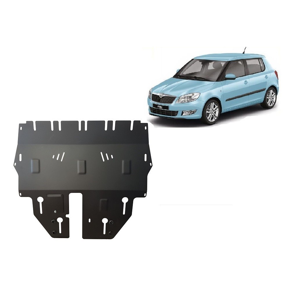 Protection sous moteur et de la boîte de vitesse Skoda Fabia 3