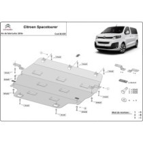 Protection sous moteur et de la boîte de vitesse Citroen Spacetourer