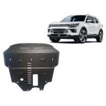 Protection sous moteur et de la radiateur SsangYong Korando