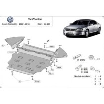 Protection sous moteur et de la boîte de vitesse Volkswagen Phaeton