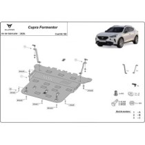 Protection sous moteur et de la boîte de vitesse Cupra Formentor