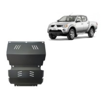 Protection sous moteur et de la radiateur Mitsubishi L 200