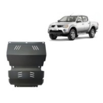 Protection sous moteur et de la radiateur Mitsubishi L 200