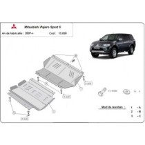 Protection sous moteur et de la radiateur Mitsubishi Pajero Sport 2