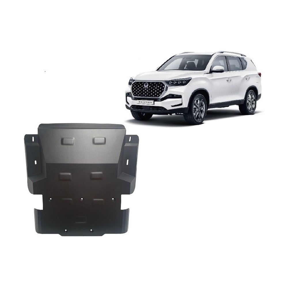 Protection sous moteur et de la radiateur SsangYong Rexton