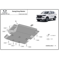Protection sous moteur et de la radiateur SsangYong Rexton