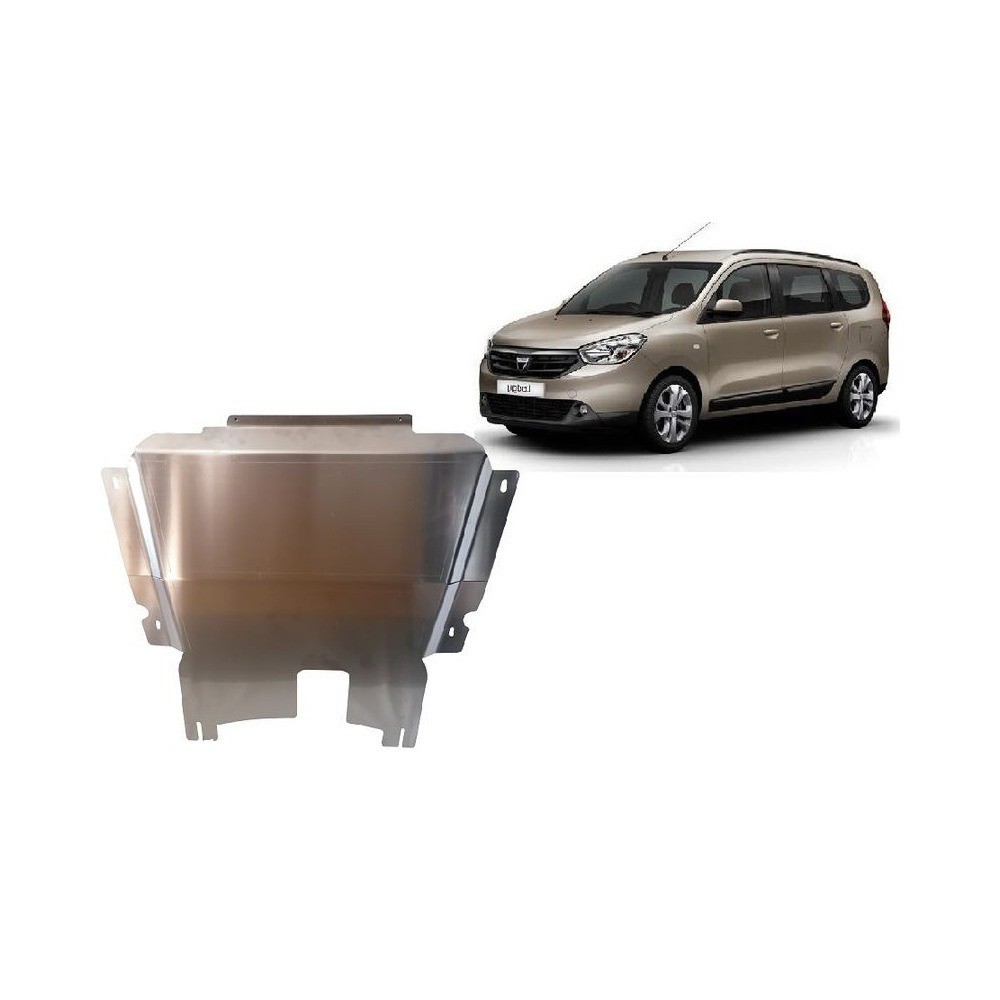 Protection sous moteur et de la boîte de vitesse DACIA LODGY - Aluminum