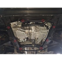 Protection sous moteur et de la boîte de vitesse DACIA LODGY - Aluminum
