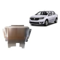 - Aluminum protection sous moteur et de la boîte de vitesse Dacia Logan 2
