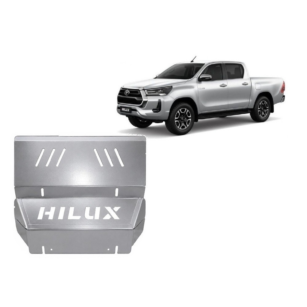 Protection de radiateur Toyota Hilux Invincible - Aluminium