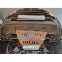 Protection Sous Moteur Toyota Hilux Invincible- Aluminium