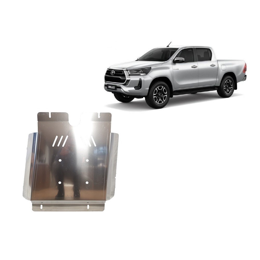 Aluminium protection de la boîte de vitesse Toyota Hilux Invincible