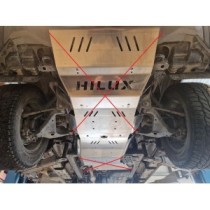 Aluminium protection de la boîte de vitesse Toyota Hilux Invincible