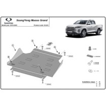 Protection de la boîte de vitesse Ssangyong Musso Grand