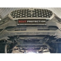 Protection sous moteur et de la radiateur Ssangyong Musso Grand