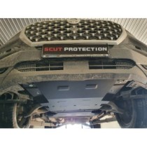 Protection sous moteur et de la radiateur Ssangyong Musso Grand