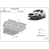 Protection sous moteur et de la boîte de vitesse Mercedes Citan W420