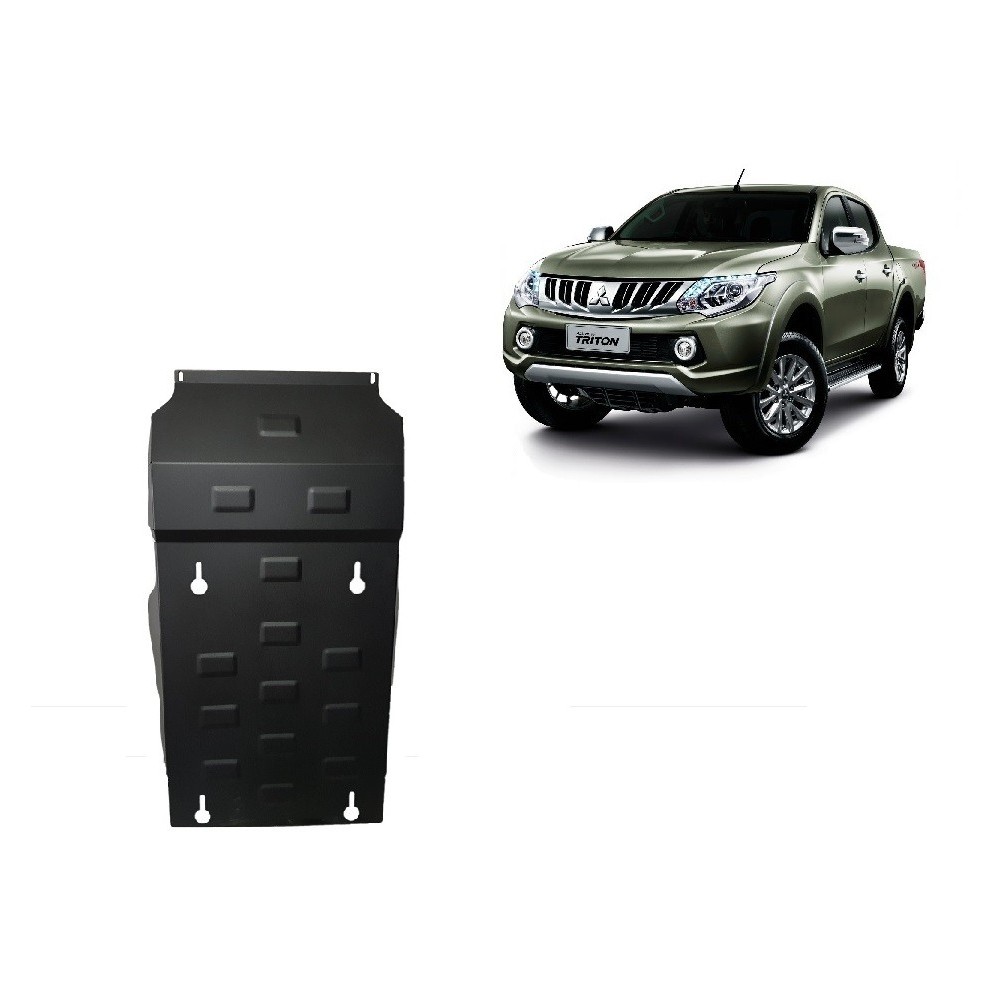 Protection sous moteur, de la boîte de vitesse et de la différentiel Mitsubishi L200