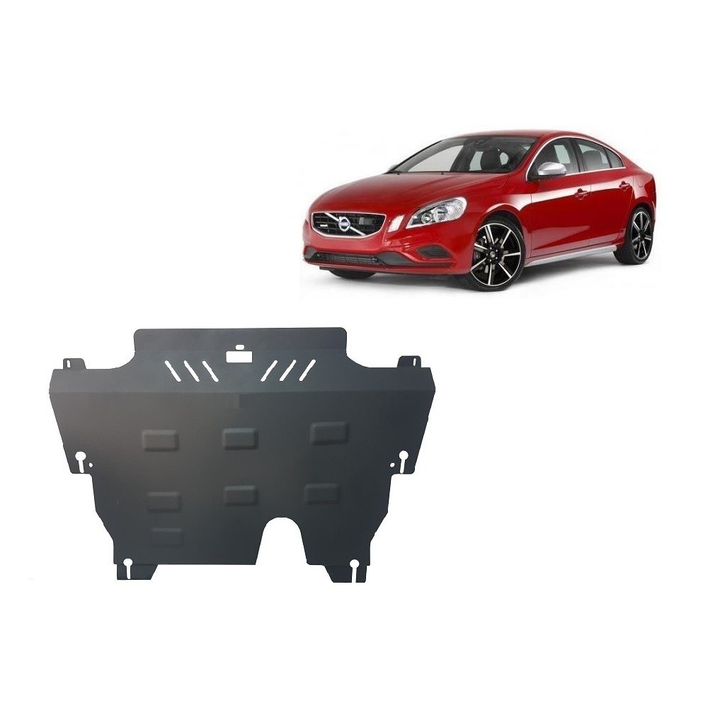 Protection sous moteur et de la boîte de vitesse Volvo S60