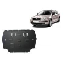 Protection sous moteur et de la boîte de vitesse Skoda Octavia 2