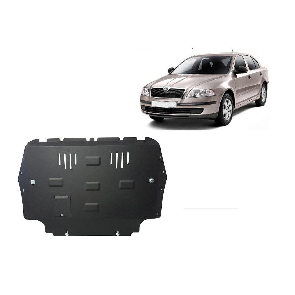 Protection sous moteur et de la boîte de vitesse Skoda Octavia 2