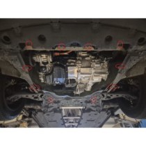 Protection sous moteur et de la boîte de vitesse Lexus UX