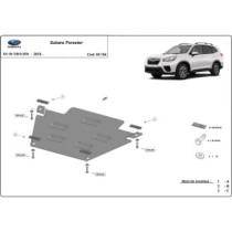 Protection de la boîte de vitesse Subaru Forester 5