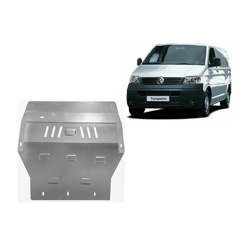 Acier galvanisé protection sous moteur et de la boîte de vitesse Volkswagen Transporter T5